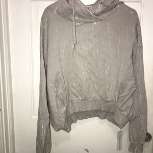 NWOT Young fabulous and broke hoodie
